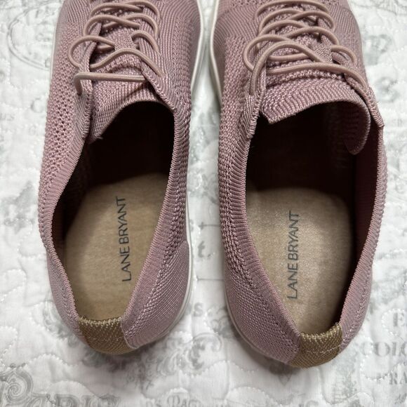 Lane Bryant Tennis Shoes Mesh Pink 9W Textile Upper Slip On Dream Cloud Ladies - Picture 6 of 9